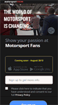 Mobile Screenshot of motorsportfans.com